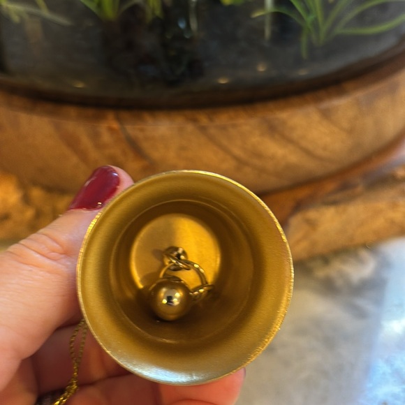 Jim Shore Snowman Bell Ornament - Picture 5 of 5